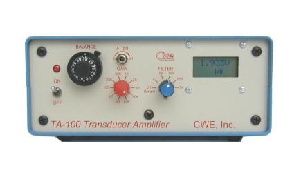 CWE TA-100 Single-Channel Transducer Amplifier